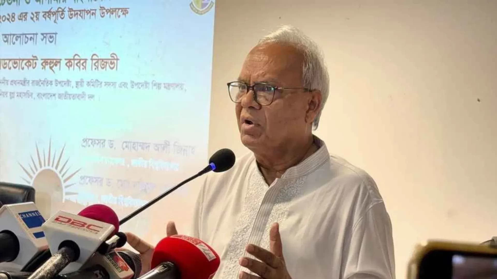 শেখ হাসিনার আমলে মেগা প্রজেক্টের নামে নানা মুখরোচক কথা শুনেছি : রিজভী