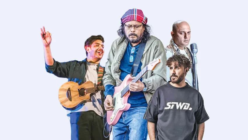 জেমসের সঙ্গে একই মঞ্চে আলী আজমত, মুস্তাফা জাহিদ ও জাল