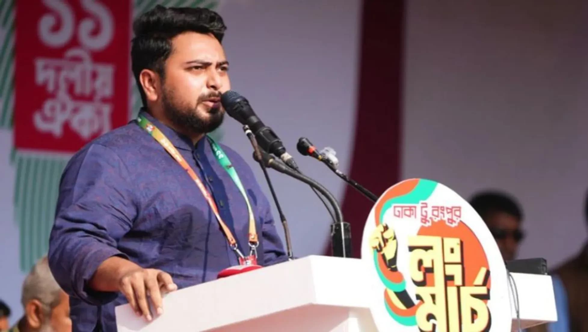 বিএনপি সরকার আ.লীগের মতো একই পথে হাঁটছে : নাহিদ